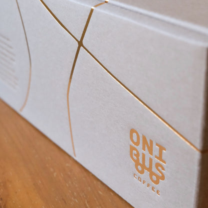 コーヒーギフト [オニバスブレンド&オリジナルグラスセット]