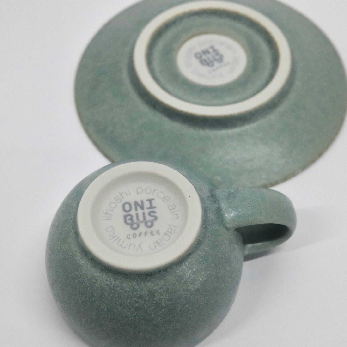 ONIBUS オリジナル カップ＆ソーサー（デミタス）[イイホシユミコ コラボ]