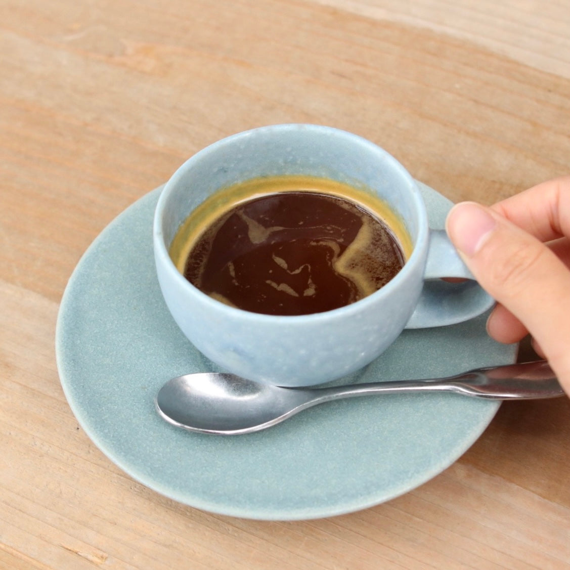 ONIBUS オリジナル カップ＆ソーサー（デミタス）[イイホシユミコ コラボ]